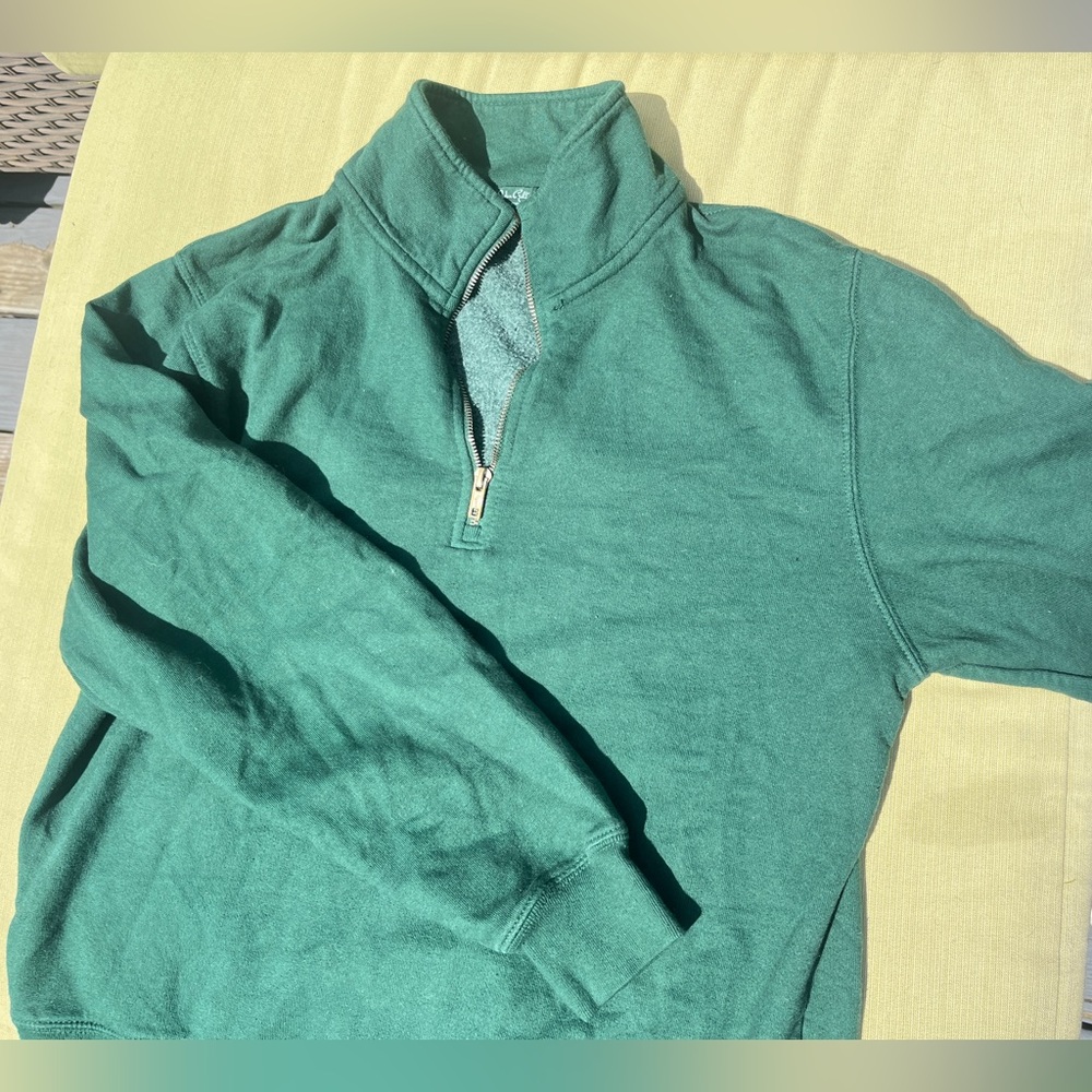 John Galt/Brandy Melville Forest Green 1/4 Zip Pullover